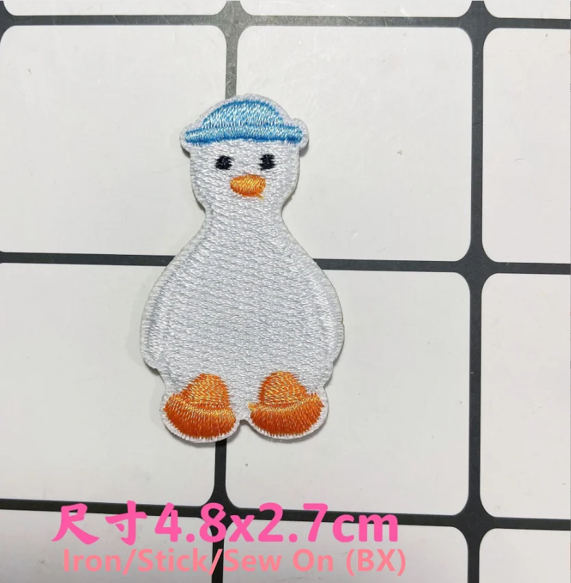 10 шт. железная палочка с животными свиньей уткой вышитая нашивка одежда шляпа