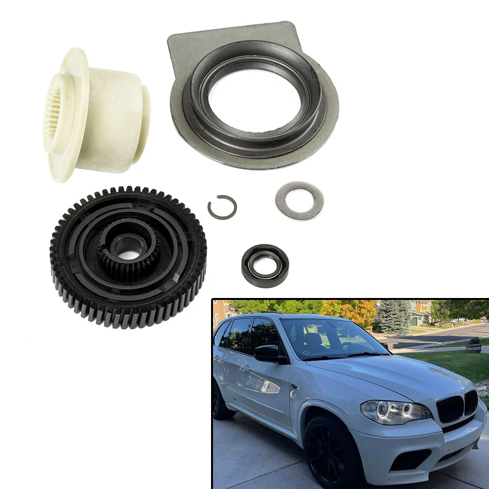 

Fits For BMW X3 Distribution Gearbox Sliding Sleeve Shaft Seal Ring Aluminum Alloy Black Direct Fit Easy Higher Grade
