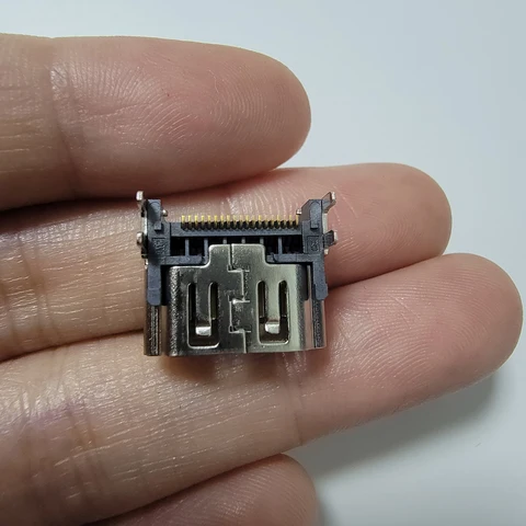 50 шт. разъем порта HDMI для ремонта материнской платы PS5, сменная розетка, совместимая с HDMI
