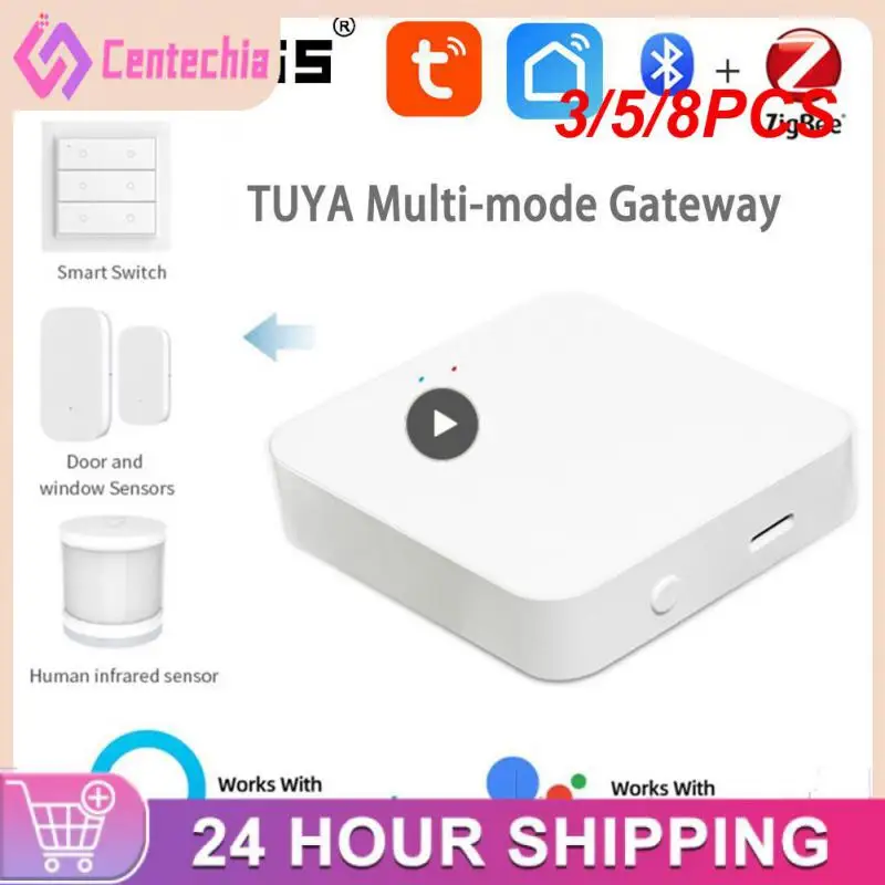 

3/5/8PCS Wireless Bridge Hub Remote Control Wifi Zigbee Smart Bridge Brug Tuya Multi-mode Gateway Gateway