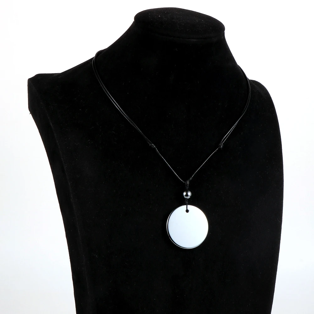 Мужское и женское ожерелье с подвеской из Натурального Гематита стрелы длинная