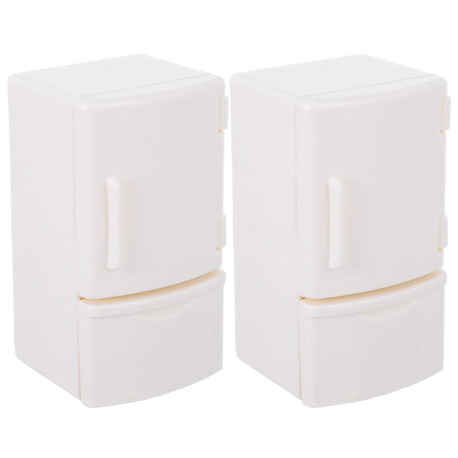 2-х шт. холодильник мини-домашний модель миниатюрной сцены маленький аксессуар