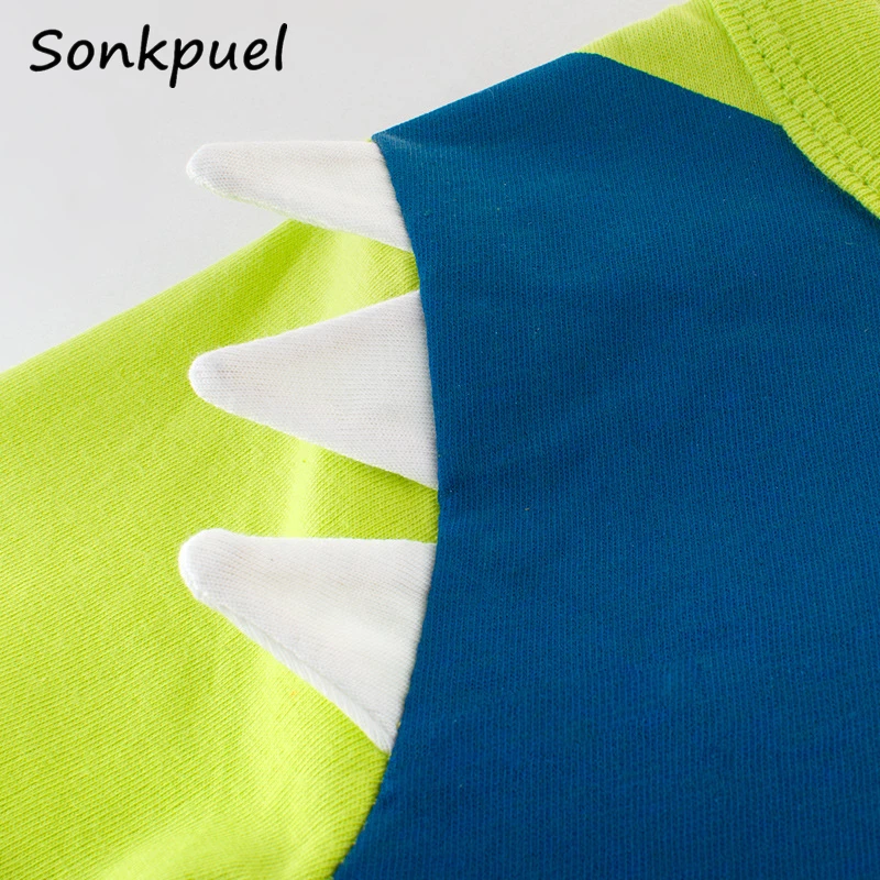 Футболки для мальчиков летние детские топы футболки хлопковая одежда маленьких