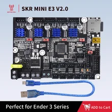 BIGTREETECH BTT SKR MINI E3 V2 Control Board 32bit With TMC2209 3D Printer Parts Motherboard For Ender 3 Upgrade SKR V1.4 Turbo