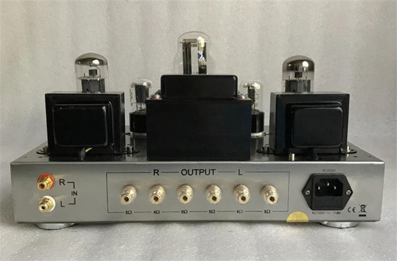 XN-01 5881A vacuum tube power amplifier Class A scaffolding bile machine single-ended general el34 kt66 7Wx2 | Электроника