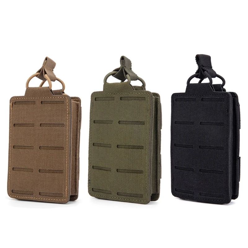 

Tactic Stacker Magazine Pouches 1000D Military Magazine Carry Bag Outdoor Hunting Belt Clip Cartridge Equipment R66E