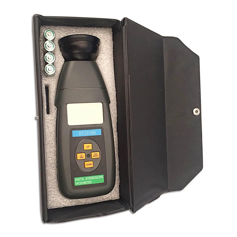 New High Performance Digital  Portable DT2239B Manual and Auto-adjust Stroboscope Debug the tachometer enlarge
