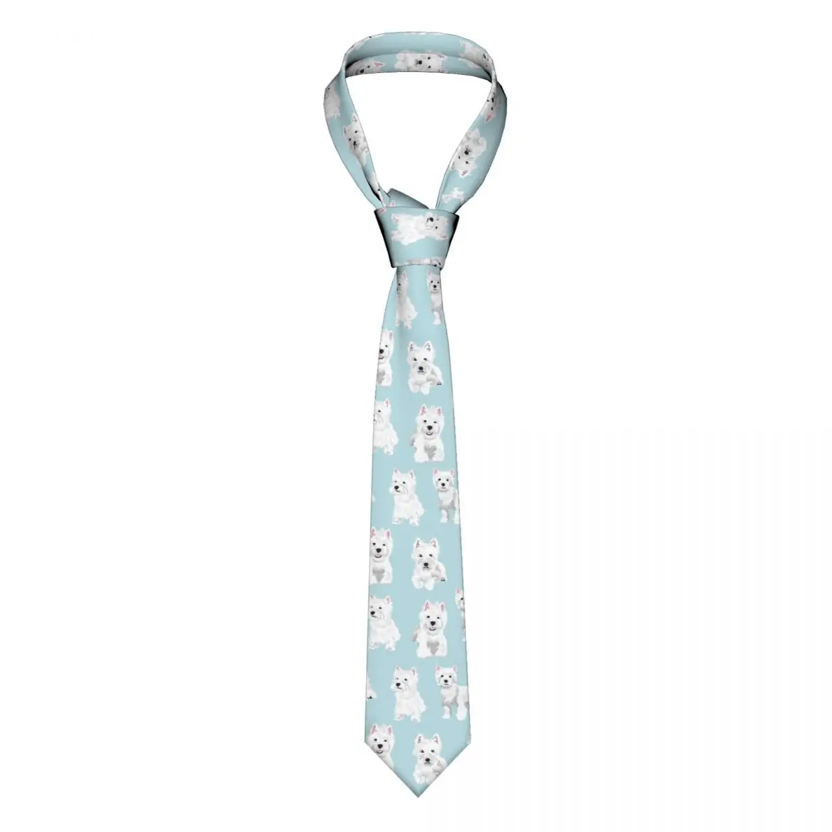 

Галстуки-бабочки Westie с изображением щенка, ширина 8 см