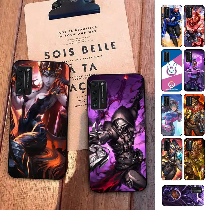 

MINISO O-Overwatchs Game Phone Case for Huawei Honor 10 i 8X C 5A 20 9 10 30 lite pro Voew 10 20 V30