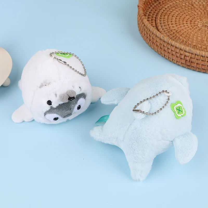 Мультяшный милый пингвин печать плюшевый брелок кулон мягкий кавайный с