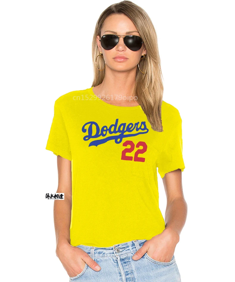 Футболка LA DODGERS Кершоу 22 серого цвета мужская XL Sga новинка |