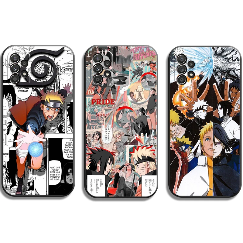 

NARUTO Bandai Phone Cases For Samsung Galaxy A31 A32 A51 A71 A52 A72 4G 5G A11 A21S A20 A22 4G Carcasa Funda Coque Soft TPU