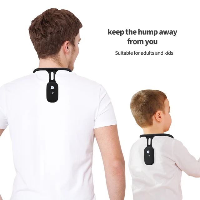 Smart Posture Corrector Device Posture Training Realtime Scientific Back Posture Correct Neck Hump Corrector Adult Kid Health 3