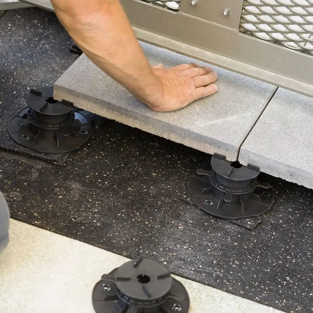 Подшипник для террасы подшипник с регулируемой высотой плиты доски настила из