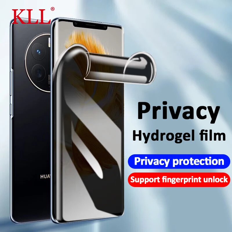 Антишпионская Гидрогелевая пленка для Huawei Mate 50 40 30 20 Pro, защитный экран для конфиденциальности для Huawei P60 P50 Pro, защитная пленка, не стекло