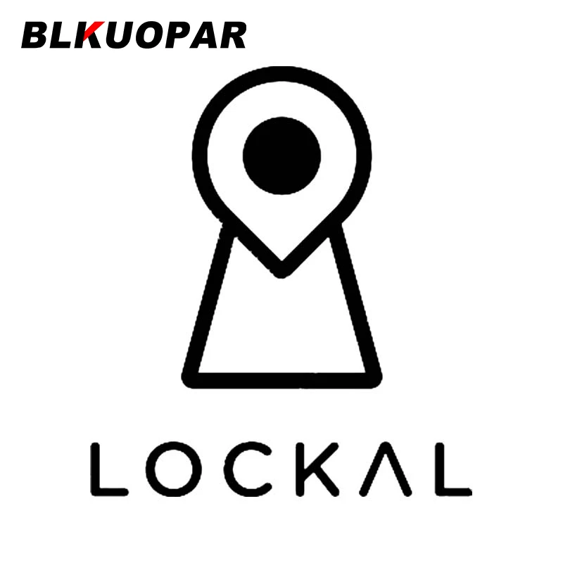 

BLKUOPAR штифт карты с логотипом замочной скважины автомобиля стикер личности креативная Солнцезащитная наклейка бампер окна багажник мотоци...