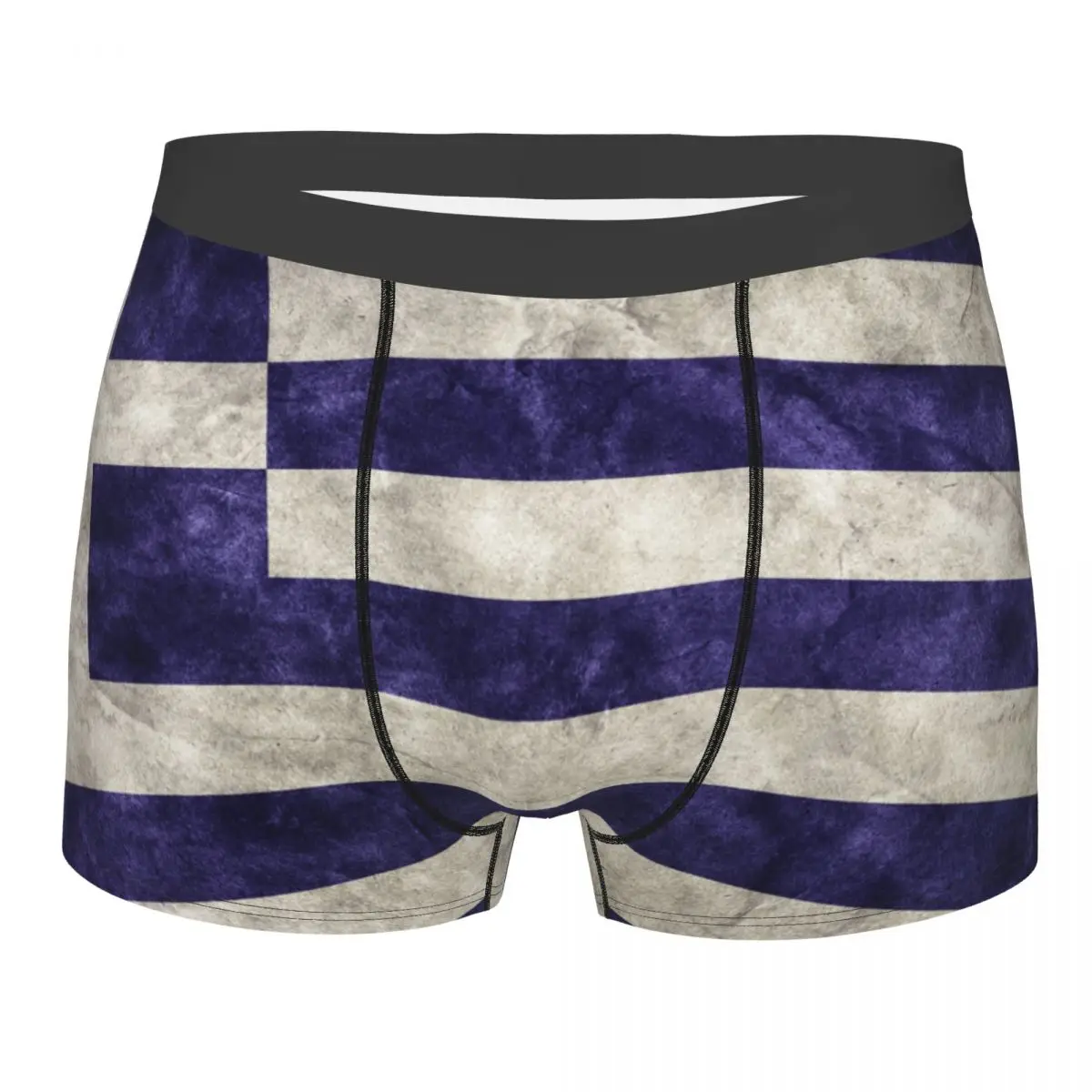 

Винтажные мужские трусы из 2022 полиэстера с флагом Греции