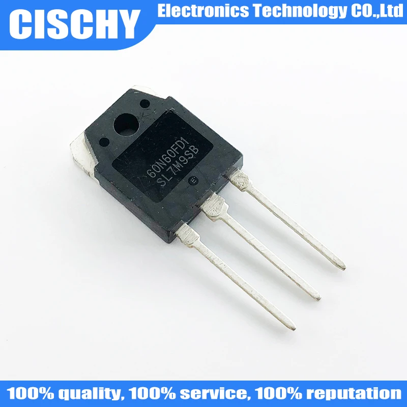 

10 шт. 60N60FD1 SGT60N60FD1PN 600V 60A / K2601 2SK2601 500V 10A / FDA24N40F 24N40F 400V 24A / K3878 2SK3878 900V 9A TO-3P