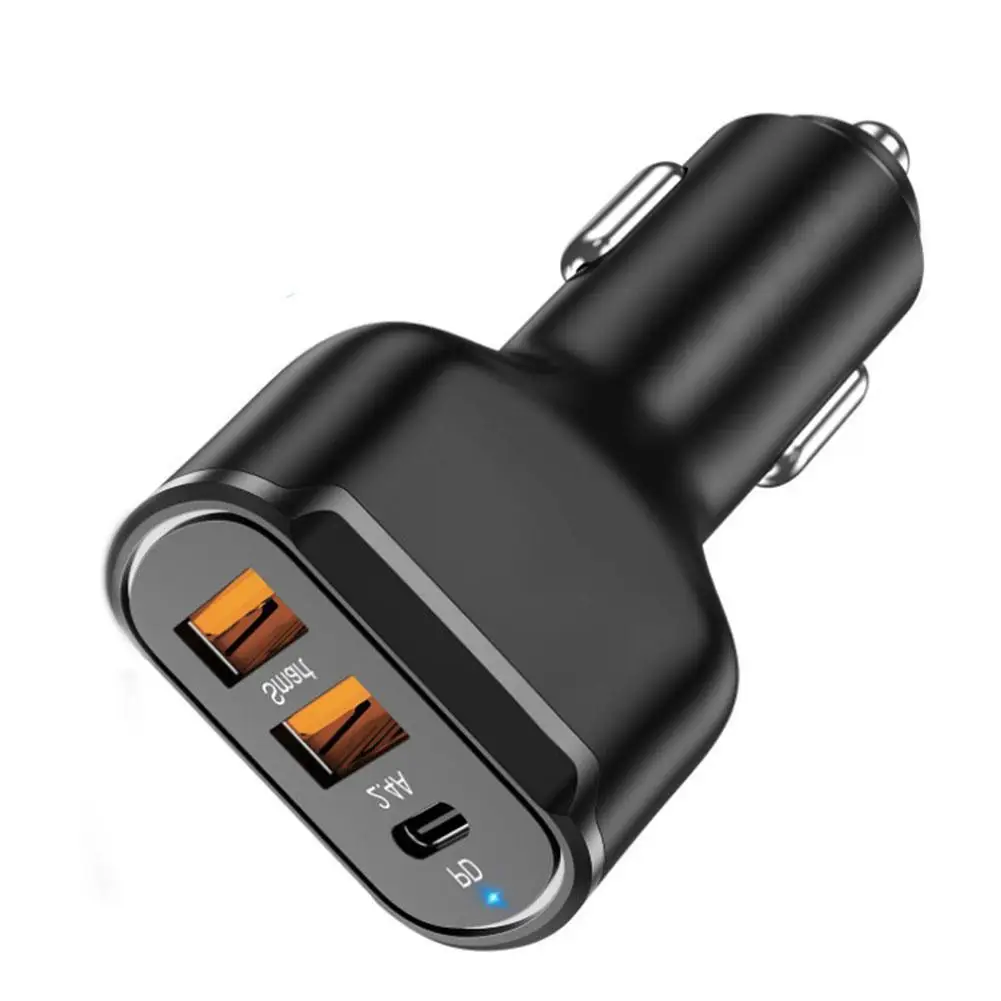 

Автомобильное зарядное устройство с двумя USB-портами, 30 Вт, 30 Вт