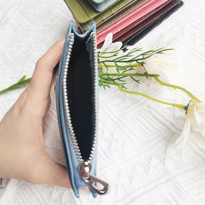 Роскошный дизайнерский кошелек для карт с именем на заказ модный монет из