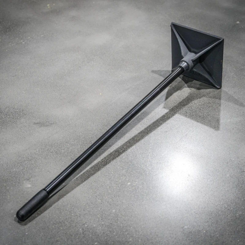 

Heavy-duty Square end 10" x 10" All Steel Tamper with steel tube