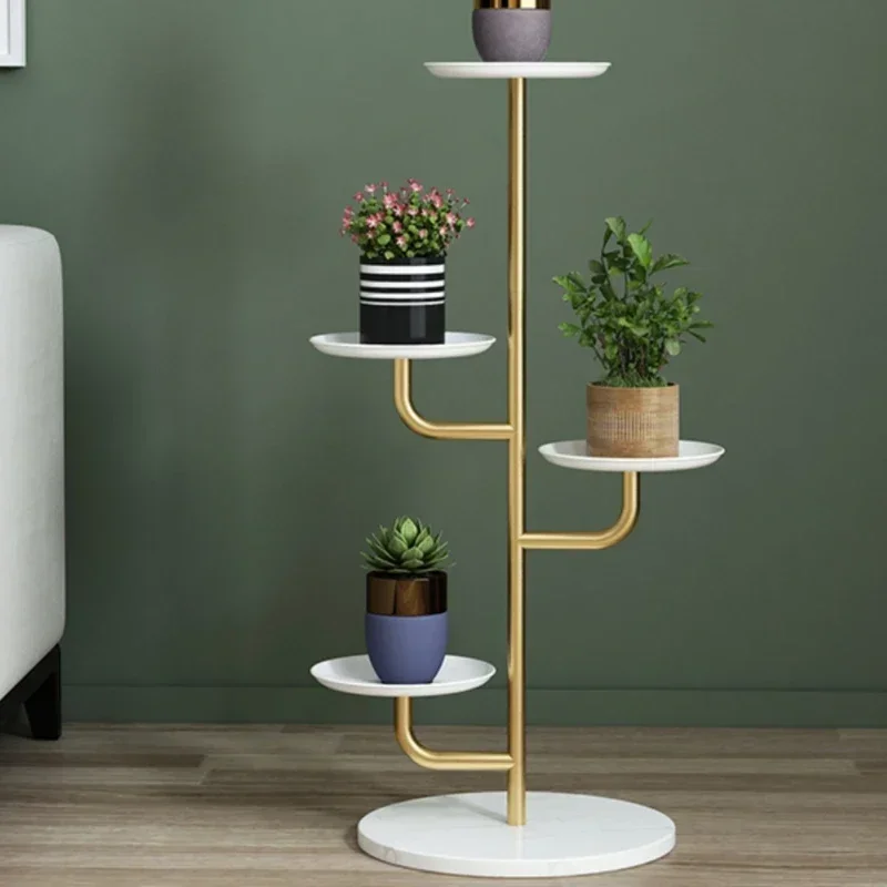 Скандинавские железные горшки для растений подставка под золото гостиной цветов