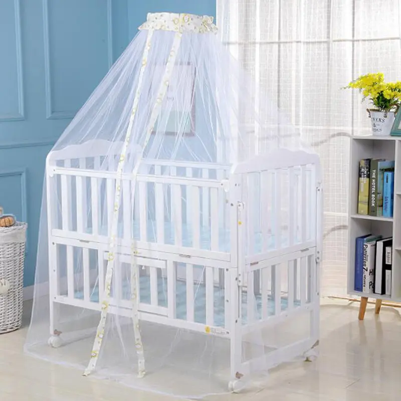 

Universal Mosquito Crib Netting Baby Mosquito Net Stand Cradle Bed Mesh Canopy Holder Removable Portable Baby Bed Support Tent