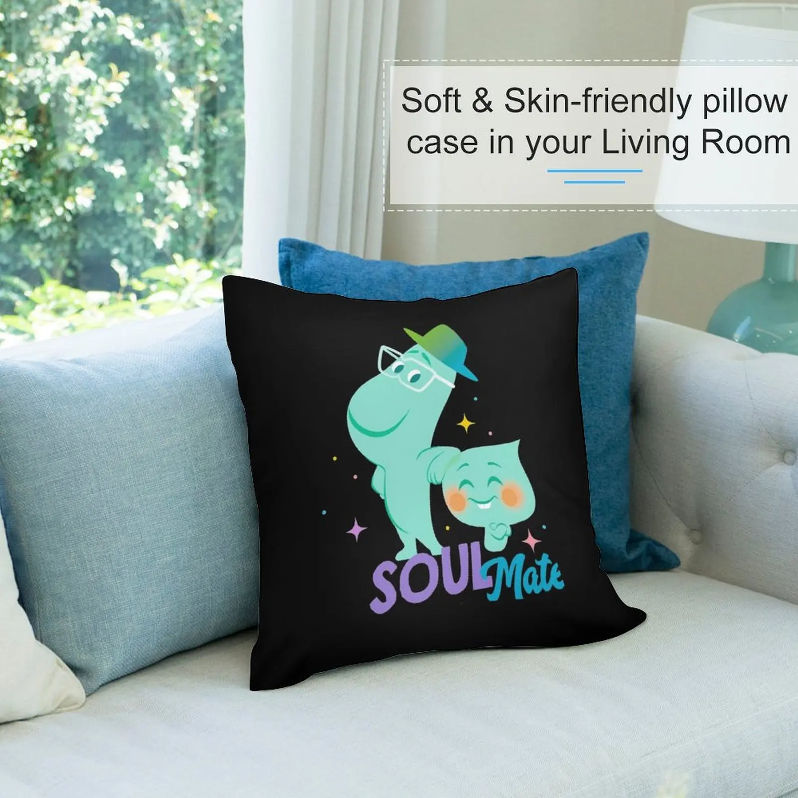 Декоративная подушка для души 22 Pixarss Joe Soul роскошные аксессуары дома