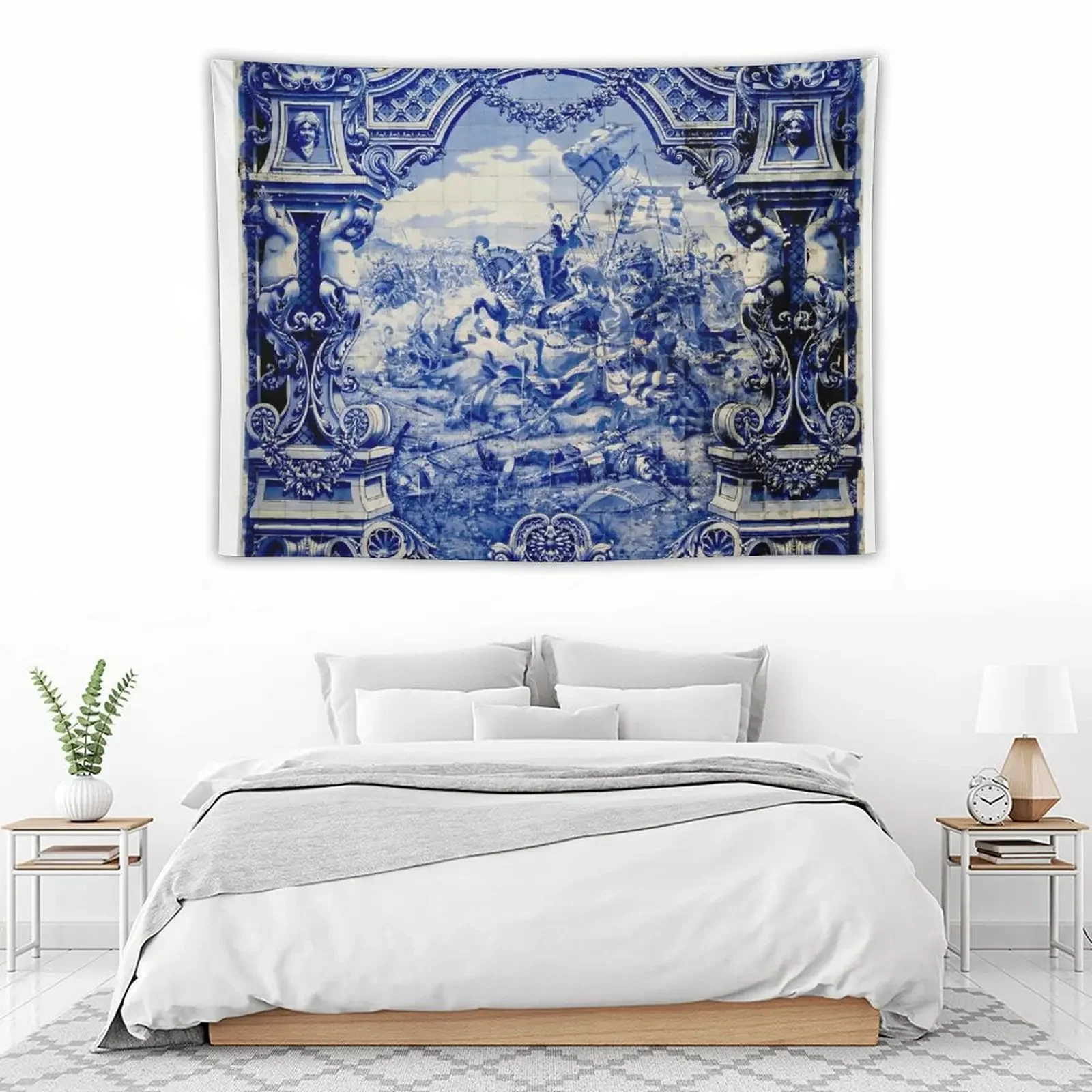 Настенная плитка-HD-A alla dos чих (Lover s place) -Порто-станция (Португалия) гобелен