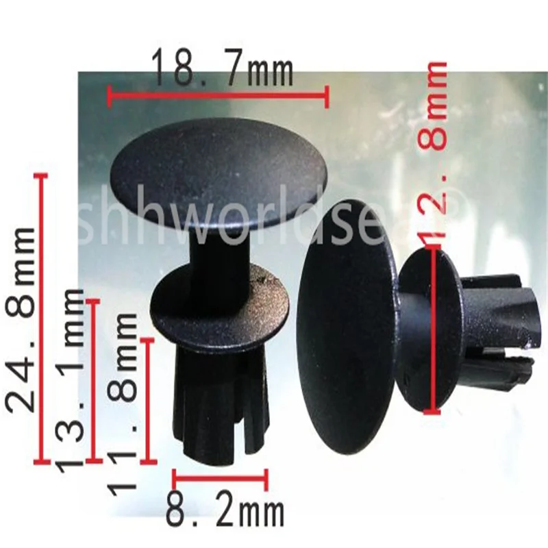 100 шт., аксессуары для Land Rover DYQ500060 RYQ500170, дверная колонка, отделочная панель, позиционер