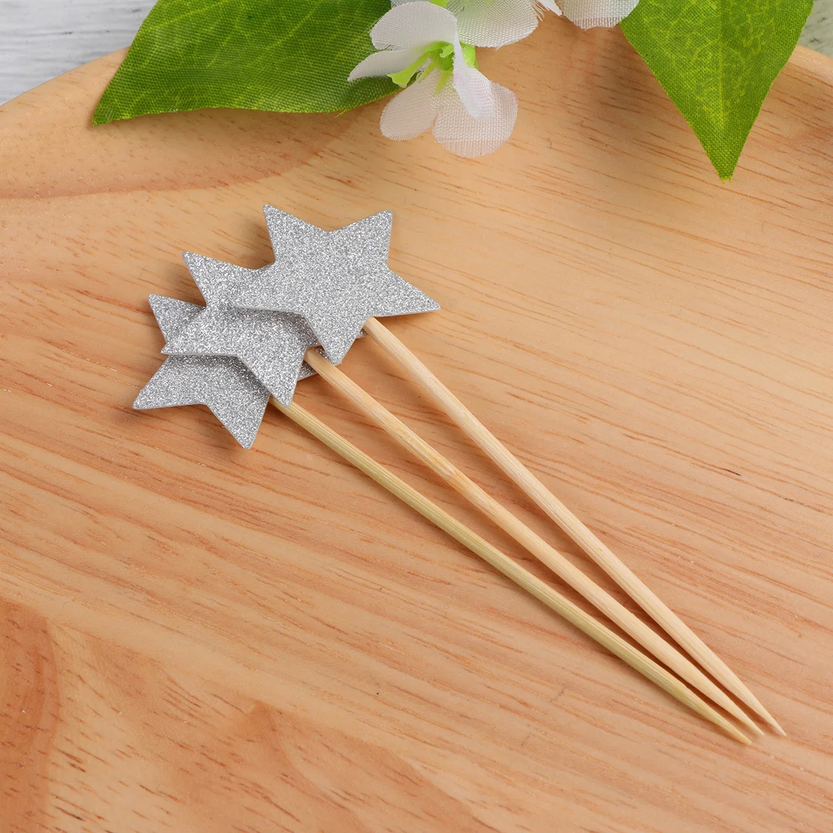 

Star Cupcake Pickssticks Decoration Wedding Cocktail Glitterfruit Toppers Shower Baby Toothpicks Little Birthday Dessert Twinkle