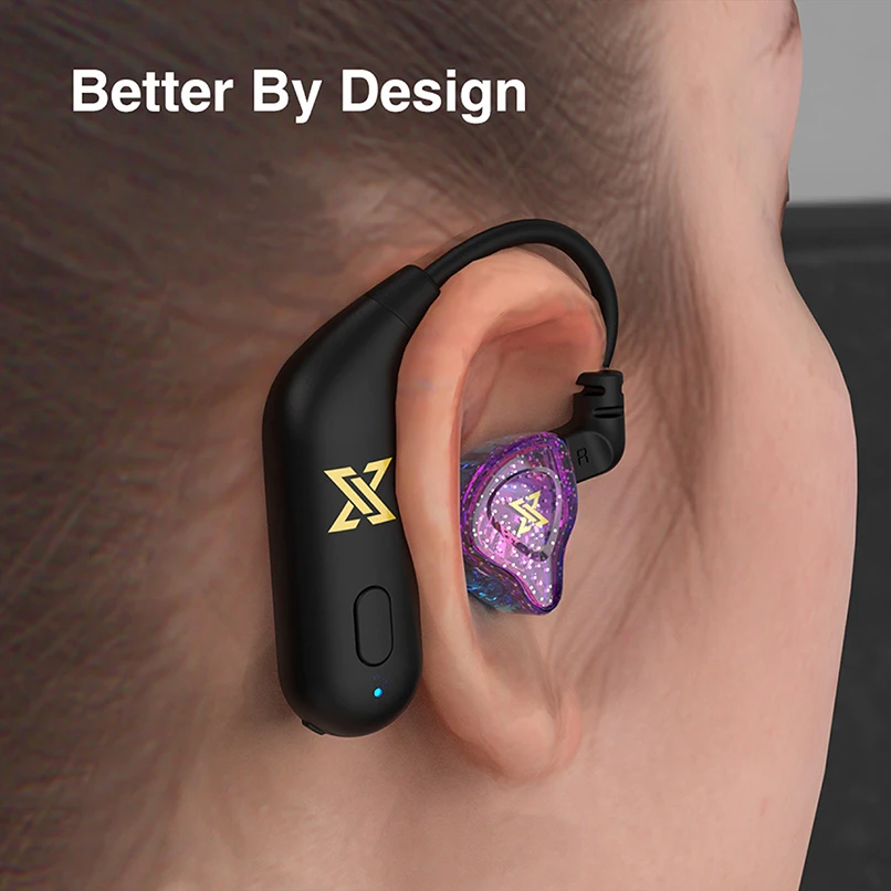 

QKZ X TWS Bluetooth Upgrade Module True Wireless Binaural Bluetooth Upgrade Line 2pin Plug-in 5.0 Bluetooth Headset kz c pin