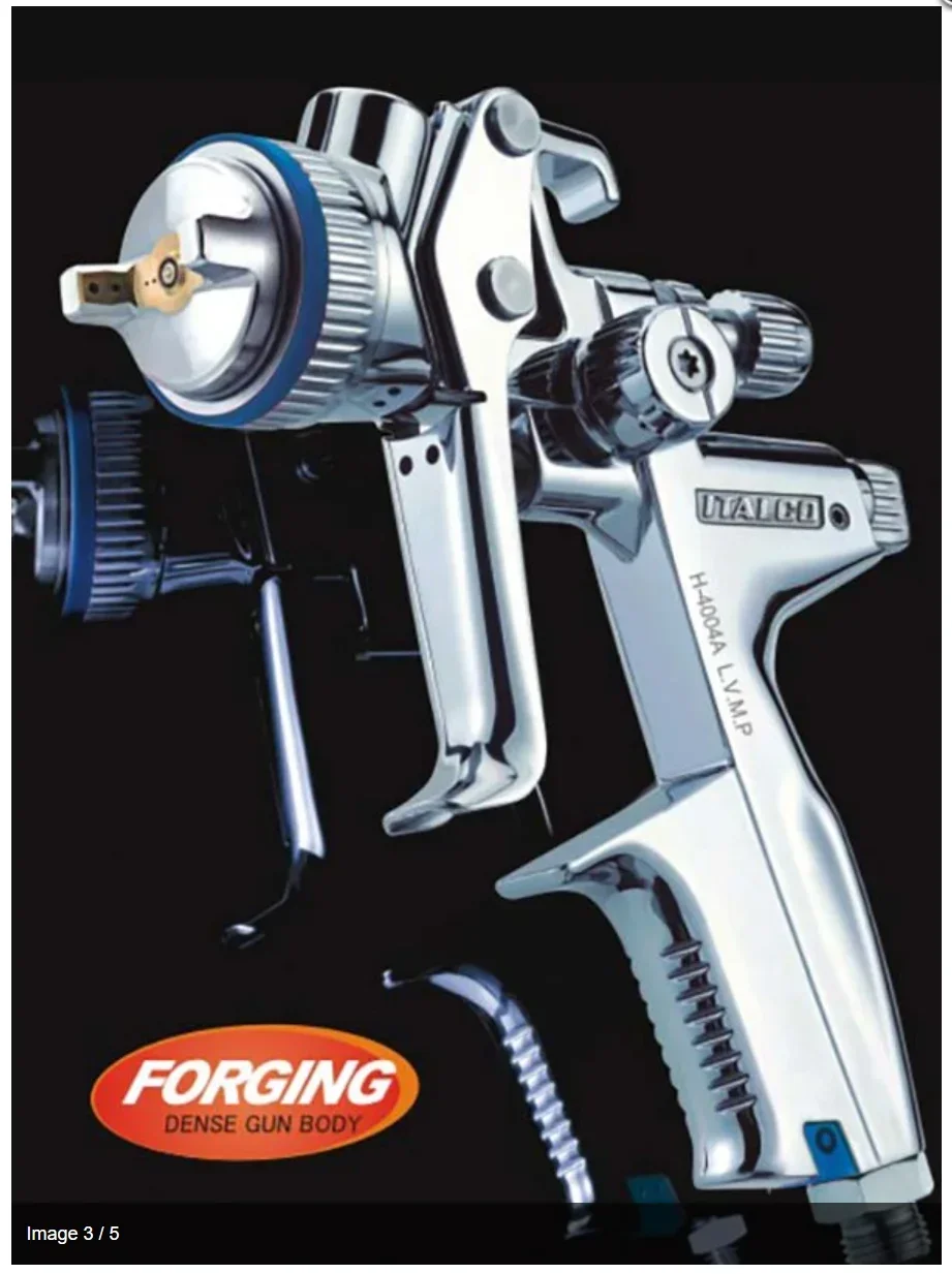 Краскораспылитель ITALCO 400 1 3 наконечника 600 мл чашка n