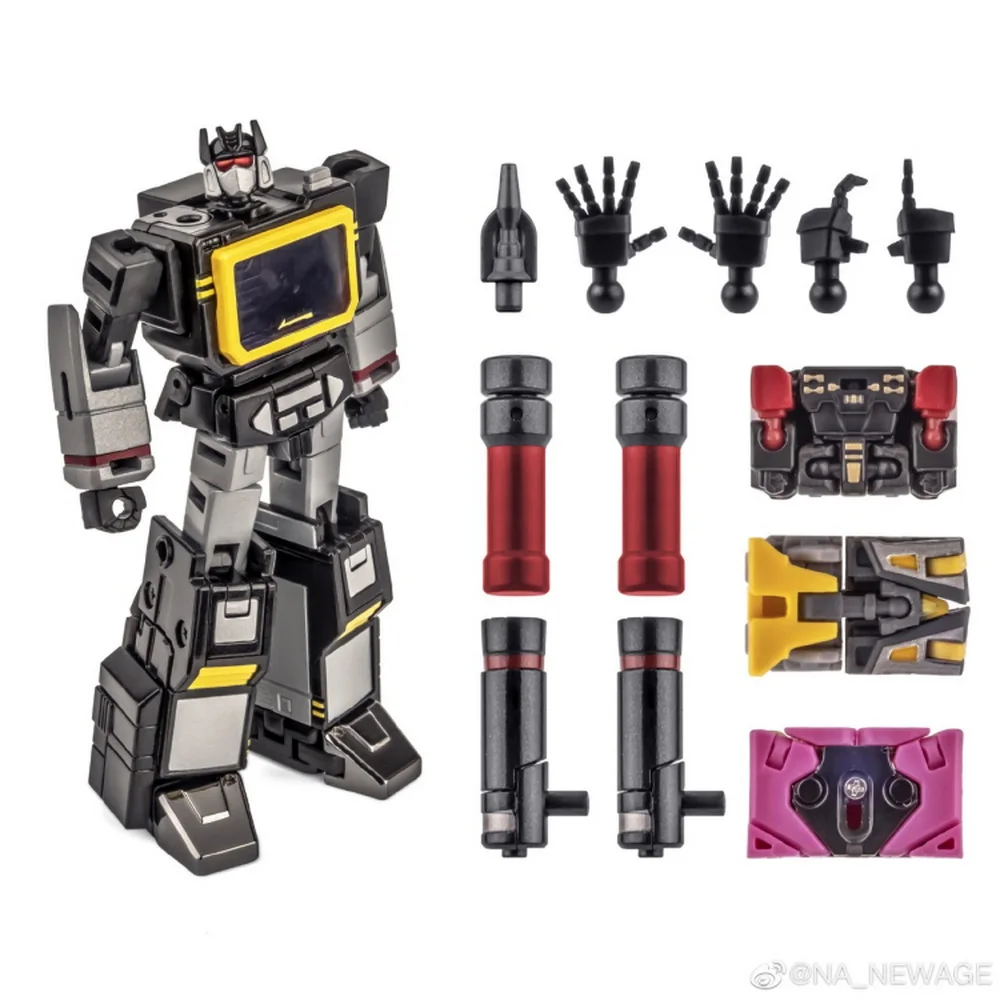 

【In Stock】Newage NA H21B Dr.No Soundblaster SoundWave G1 Legend Scale 3rd Party Transformation Toy Plastic Robot