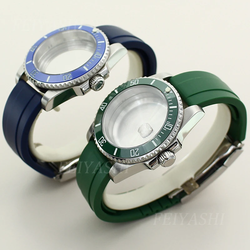 Часы наручные водонепроницаемые 40 мм для SUB Seiko NH35 NH36 NH38 NH34 Miyota 8215 ETA 2824