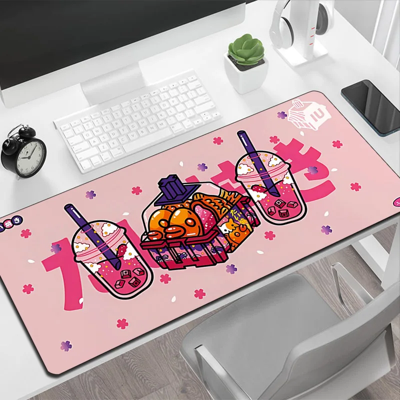 

Kawaii Mouse Pad Gamer Japan Neon Non-slip Mat Gaming Pc Accessories Mausepad Deskmat Mousepad Keyboard Cabinet Desk Mause Mats