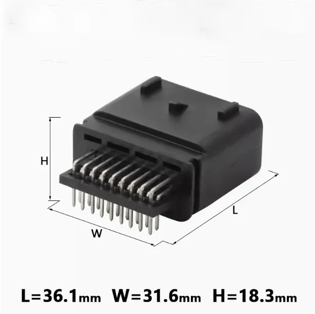 

18-контактный разъем ЭБУ, автомобильный расходомер воздуха, вилка ACC, круизный разъем для автомобиля Land Rover Ford Range Rover