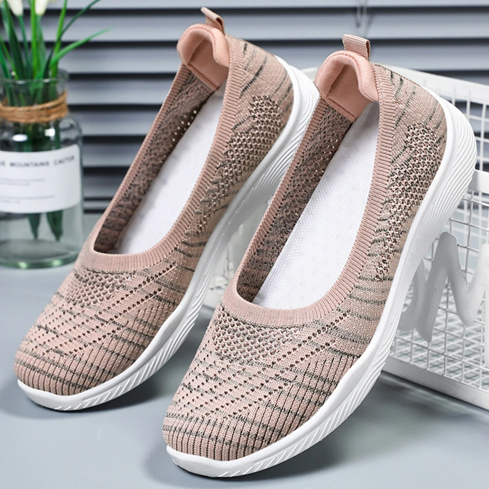 

Women Casual Sports Shoes Comfort Mesh Tennis Spring Summer Mesh Light Sneakers Women Breathable No-slip Walking Shoes a272