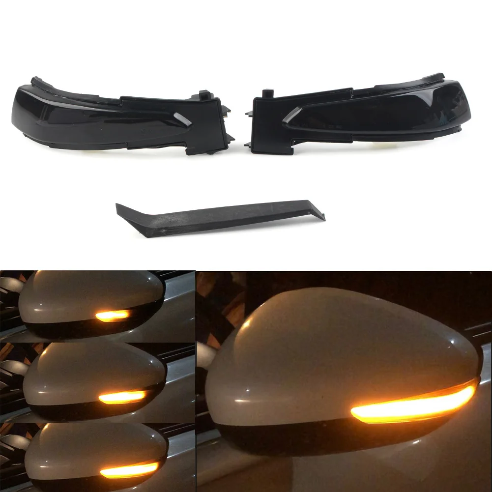

Car LED Sequential Side Mirror Turn Signal Light For Peugeot 508 2010-2017 For Citroen DS5 C4