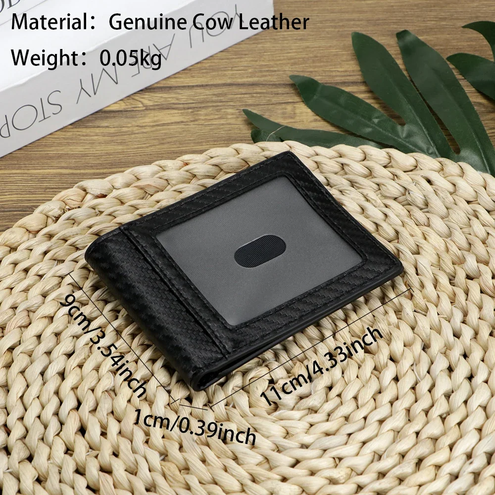 URBAN MASTER Короткие мужские кошельки из натуральной кожи тонкий держатель для карт