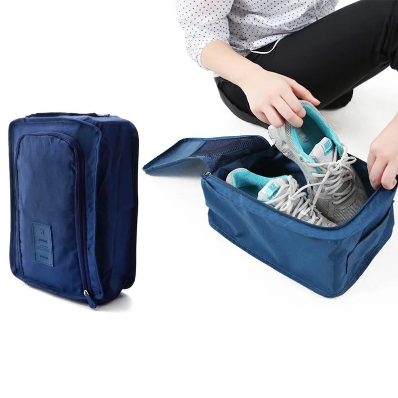 

Travel Organizer Portable Portable Portable Folding Small Shoe Bag Waterproof Household Shoe Organizer Cosmetic Storage Bag