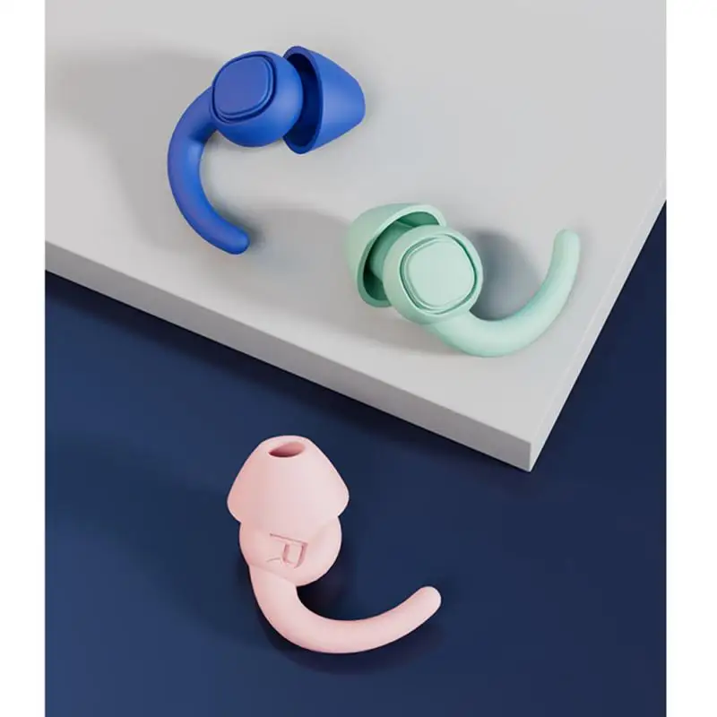

Thickened Sound Insulation Swimming Earplugs Silicone Comfortable Wear Anti Noise Earplugs Jellyfish Shape Design Sleep Earplugs