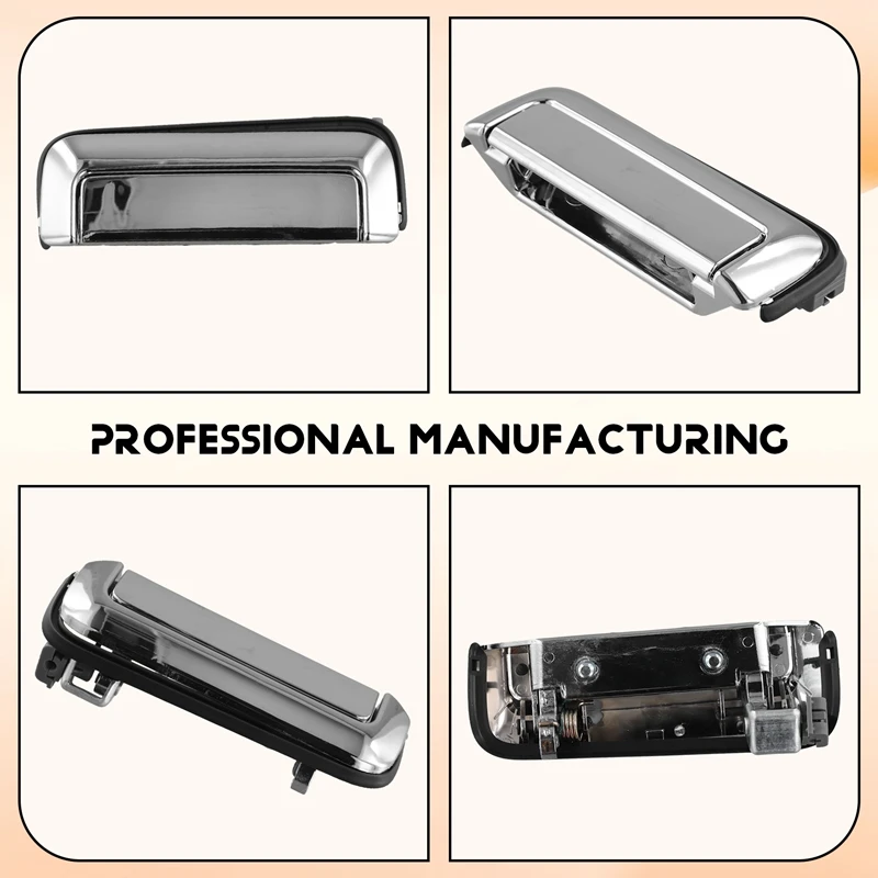 Задняя дверь с наружной ручкой для пикапа Mitsubishi L200 Triton KL1T KL2T KL3T KL4T 2016 2017 2018 5746A153