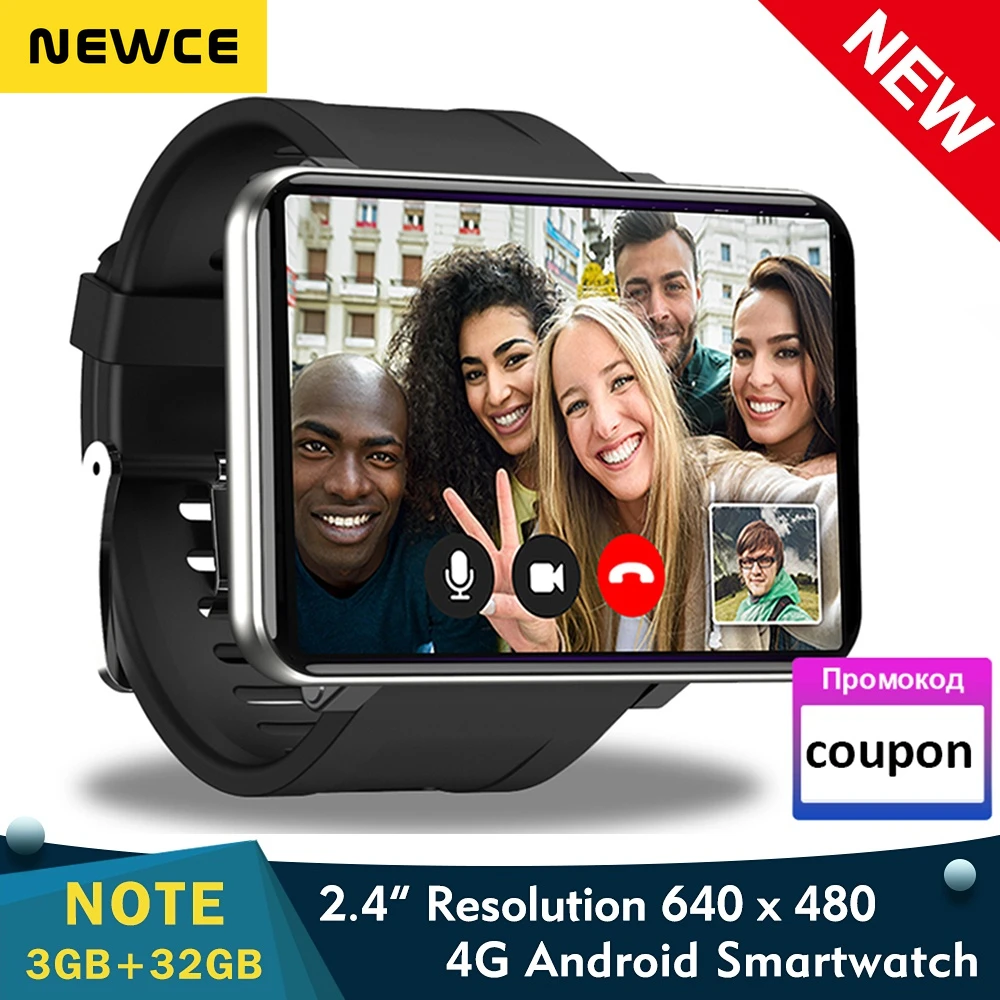 

Умные часы LEMT, Android 7,1, 3 Гб + 32 Гб, поддержка 2.86 дюймовая сим-карта 4G GPS WiFi, большой аккумулятор 2700 мАч для умных часов для мужчин