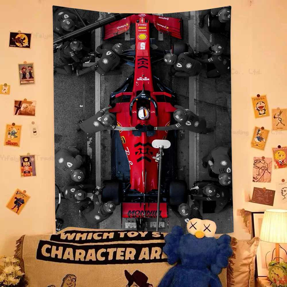 F1 Формула 1 гонщик легенда хиппи настенные гобелены для гостиной домашний декор в