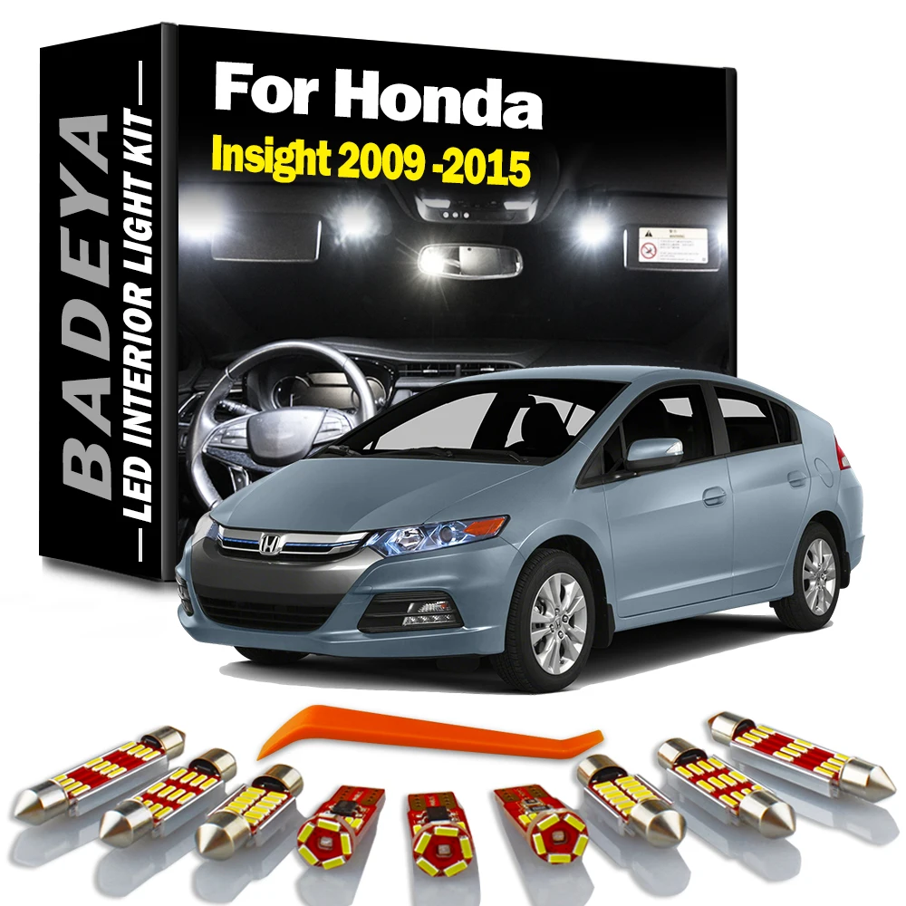 BADEYA Высококачественная светодиодная лампа SMD для внутреннего освещения Honda CIVIC