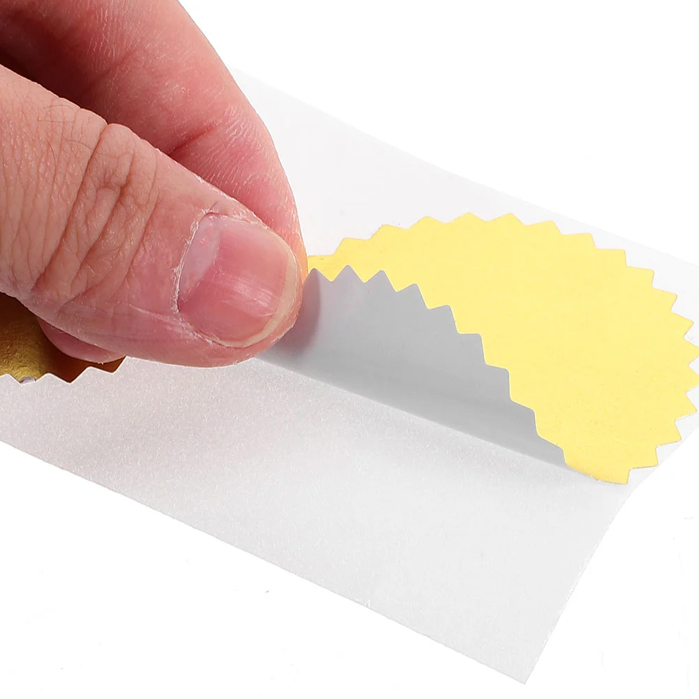 2 рулона наклейки на шестерню нотарная печать золотой тисненый конверт штамп