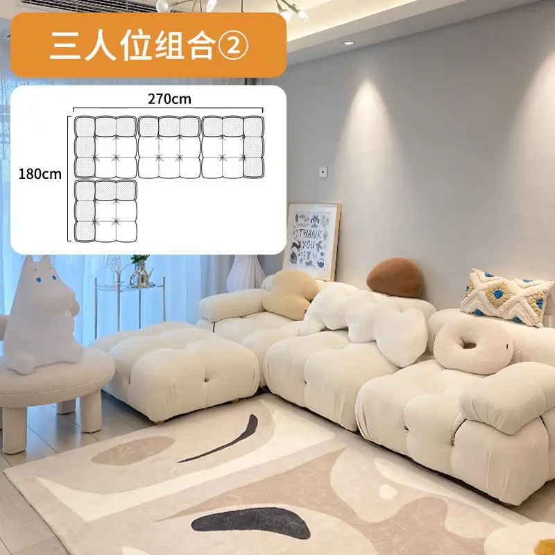 

The Sofa in the Trendy Bedroom and Living Room of Internet Celebrities