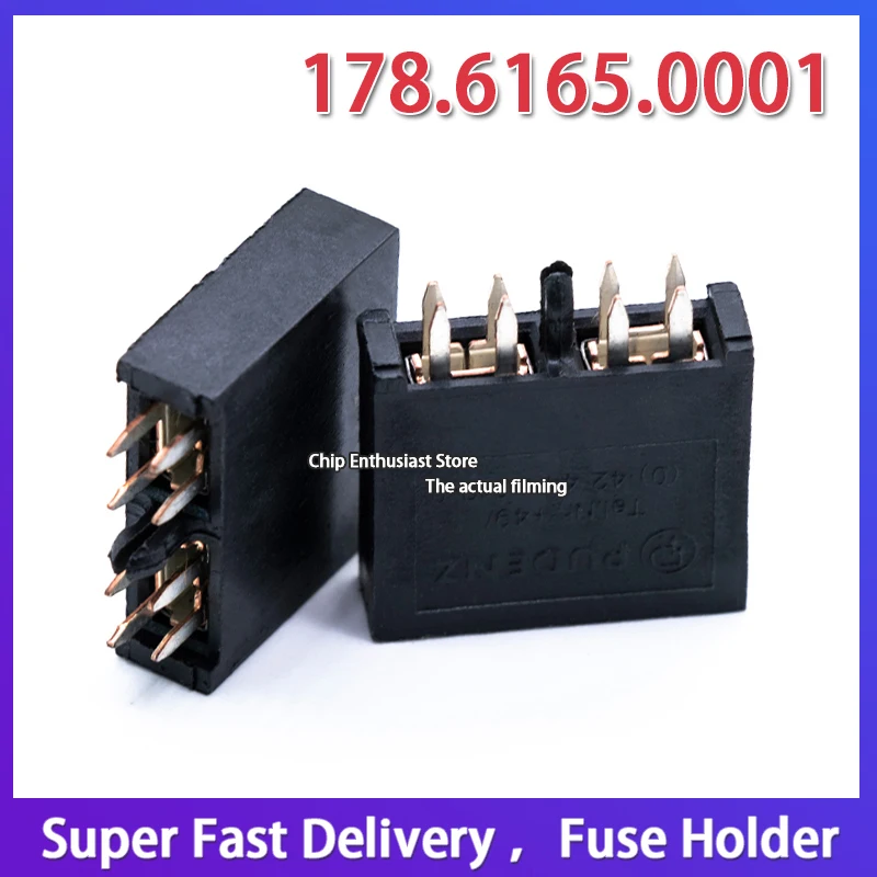 10 шт. 178.6165.0001 держатель предохранителя