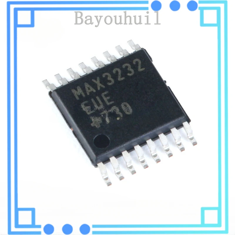 

10PCS Original Authentic Patch MAX3232EUE+T TSSOP-16 RS232 Transceiver IC Chip